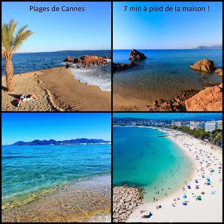 别墅 Cannes, A 500 M, Maison Rare 戛纳